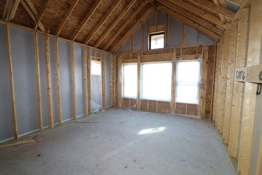 In-progress construction of a new home in Harvest Green 65', Richmond, TX (Image 7). In-progress construction of a new home in Harvest Green 65', Richmond, TX (Image 7).