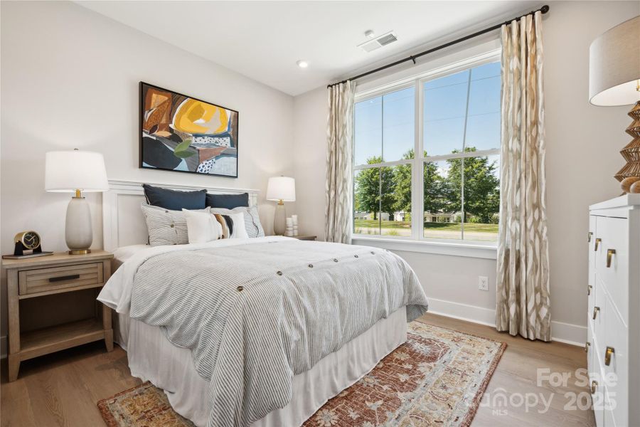 First floor guest suite perfect for hosting friends and family or transforming the space into a home office. It's your home, you choose! *Model Photos | actual finishes, structural selections, and orientation may vary.