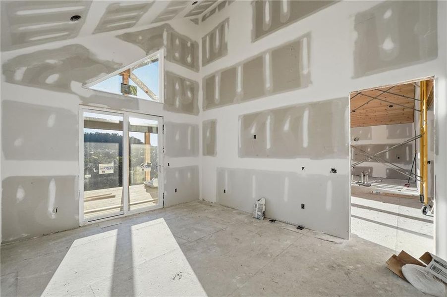 In-progress construction of a new home in , Ranger, GA (Image 11).