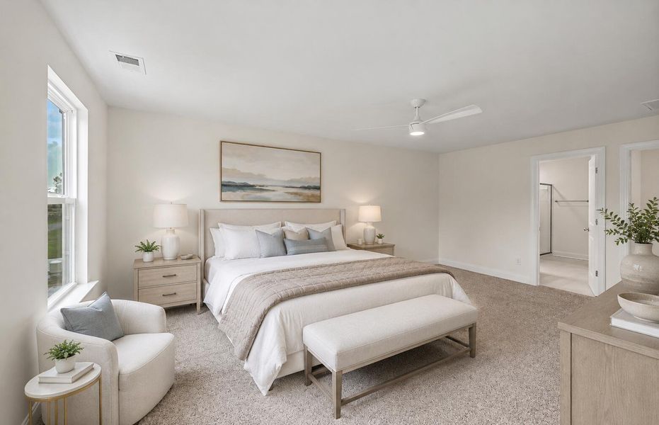 Furnished interior view inside a new home in , Holly Hill (Image 8). Furnished interior view inside a new home in , Holly Hill (Image 8).
