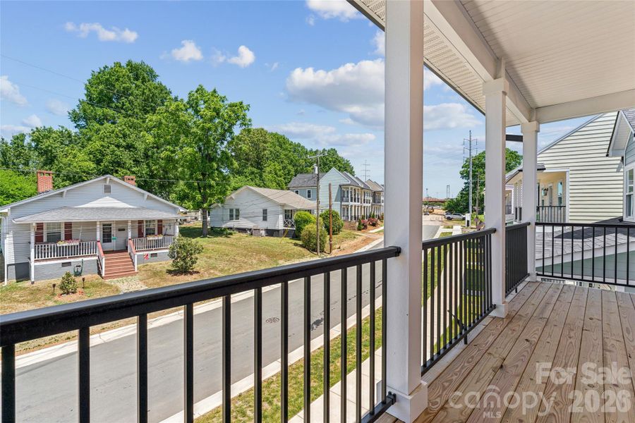 Top porch with views!