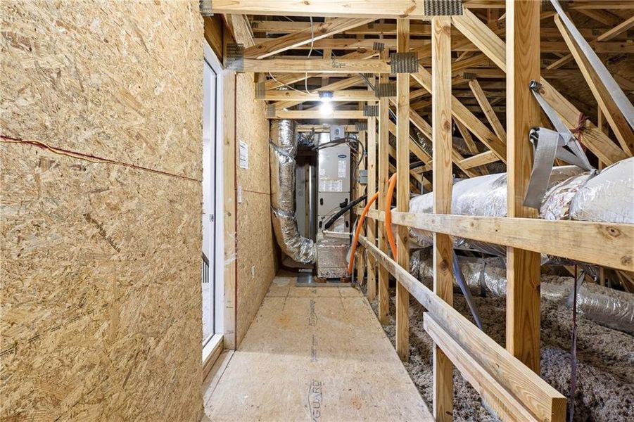 In-progress construction of a new home in Carolina, Palmetto, GA (Image 30). In-progress construction of a new home in Carolina, Palmetto, GA (Image 30).