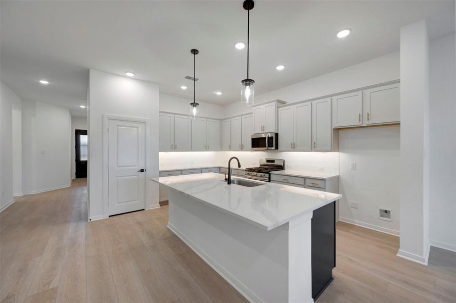 Furnished interior view inside a new home in Austin Point - Terrace Collection, Richmond (Image 3). Furnished interior view inside a new home in Austin Point - Terrace Collection, Richmond (Image 3).