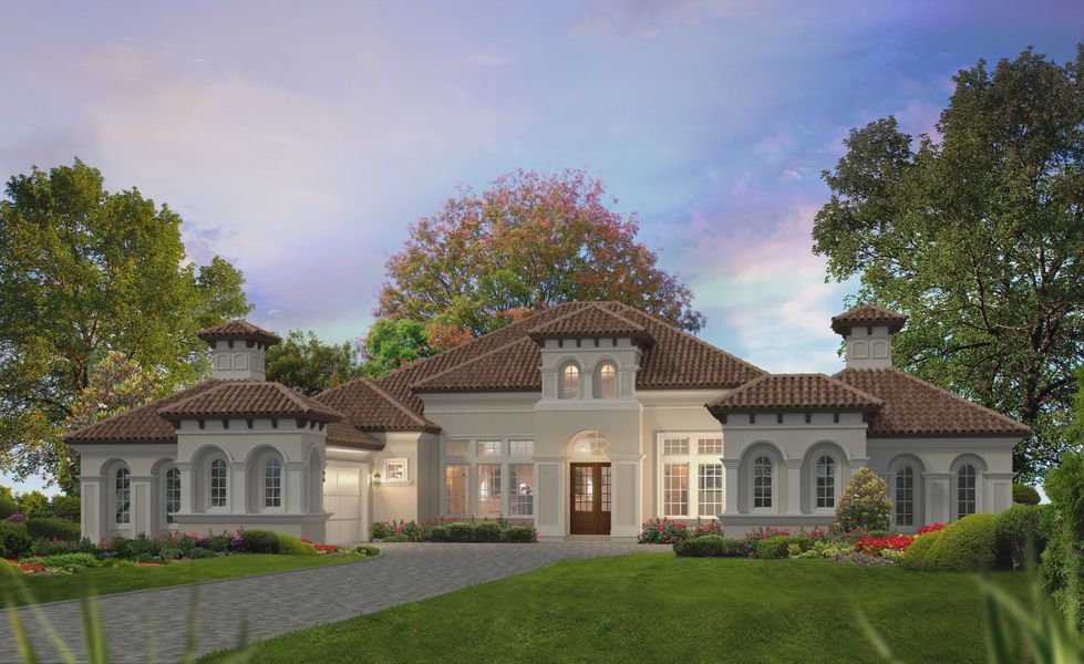 Representative exterior photo of a completed home built from the Monaco by ICI Homes in Glen Kernan, Jacksonville, FL (Image 2).