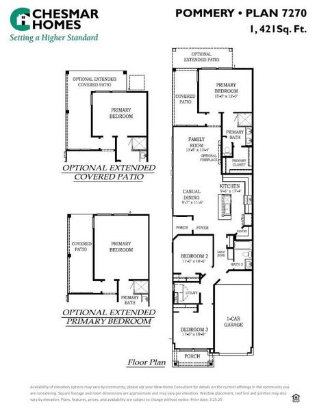 2D floor plan layout of this home in Kresston, Montgomery, TX (Image 3).