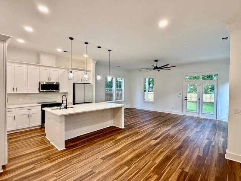 Furnished interior view inside a new home in , North Charleston (Image 4). Furnished interior view inside a new home in , North Charleston (Image 4).