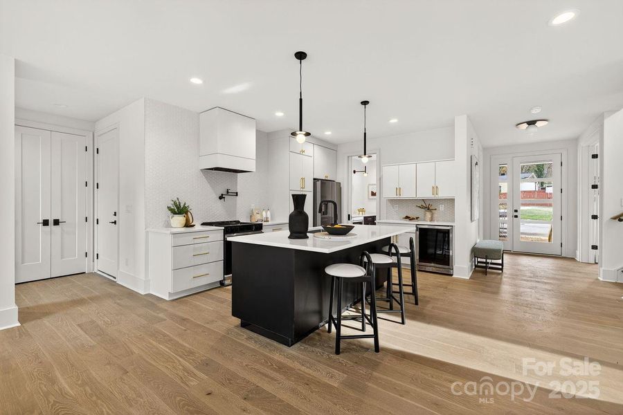 Furnished interior view inside a new home in , Charlotte (Image 5). Furnished interior view inside a new home in , Charlotte (Image 5).