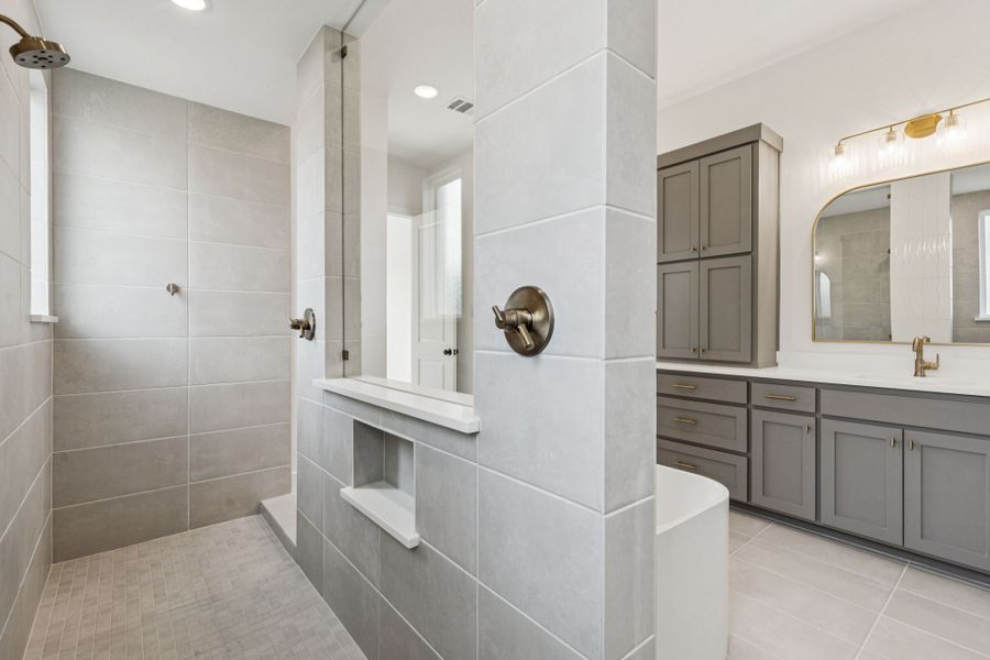 Representative furnished interior of a home built from the Chloe III by Southgate Homes in Windsong Ranch 71' Series, Prosper (Image 15).
