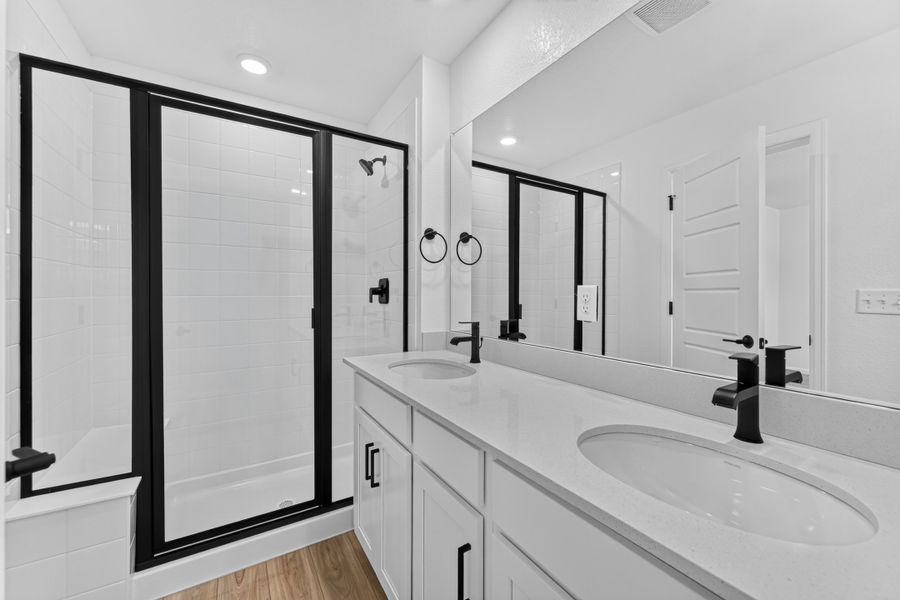 Furnished interior view inside a new home in Farmlore, Brighton (Image 8).