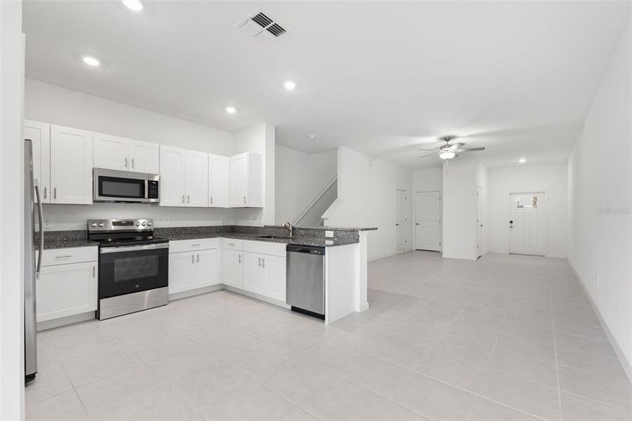 Furnished interior view inside a new home in , Land O' Lakes (Image 9). Furnished interior view inside a new home in , Land O' Lakes (Image 9).