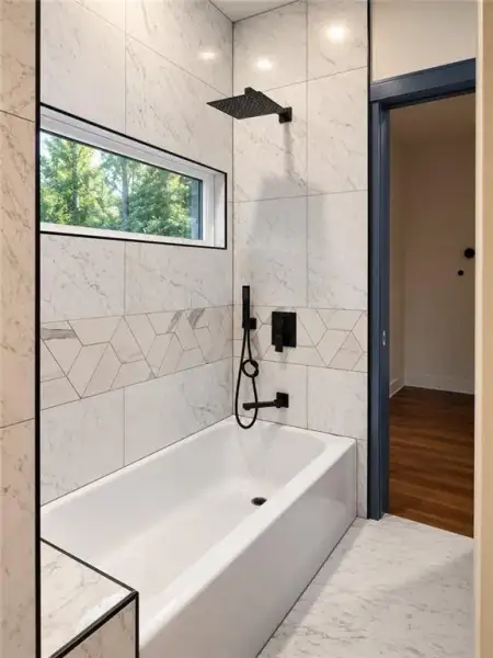 Furnished interior view inside a new home in , Atlanta (Image 30).