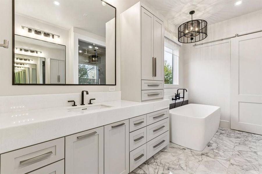 Bright spa-like bathroom Bright spa-like bathroom