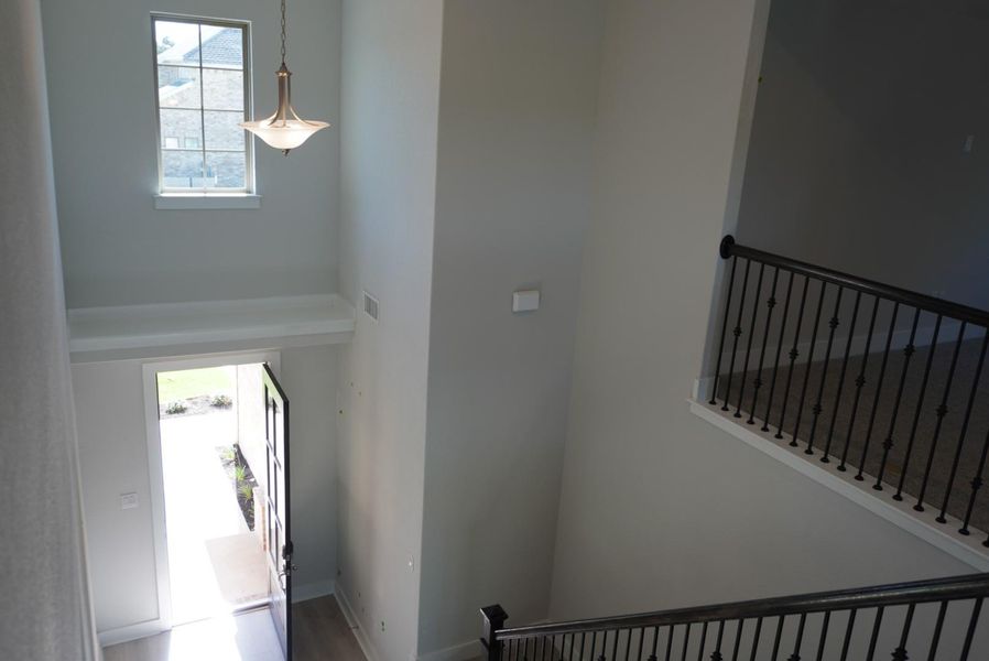 Upstairs landing to Front Door