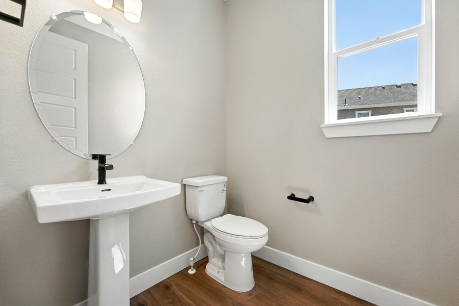 Furnished interior view inside a new home in Hillside at Crystal Valley Destination Collection, Castle Rock (Image 7).