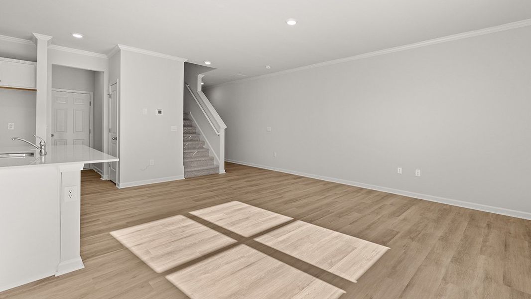 Spacious, unfurnished interior of a new home in Carlton, Douglasville (Image 14).