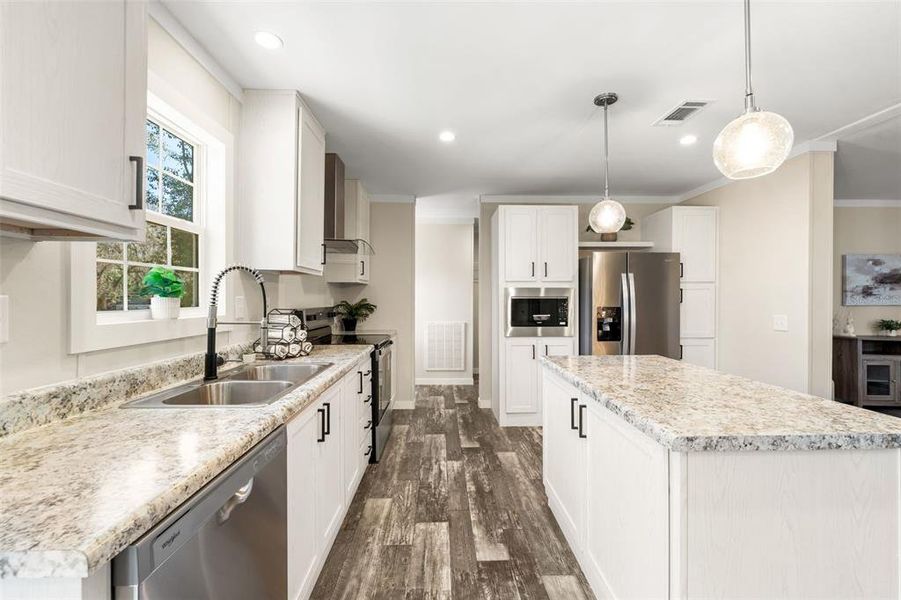 Furnished interior view inside a new home in , Gainesville (Image 12).