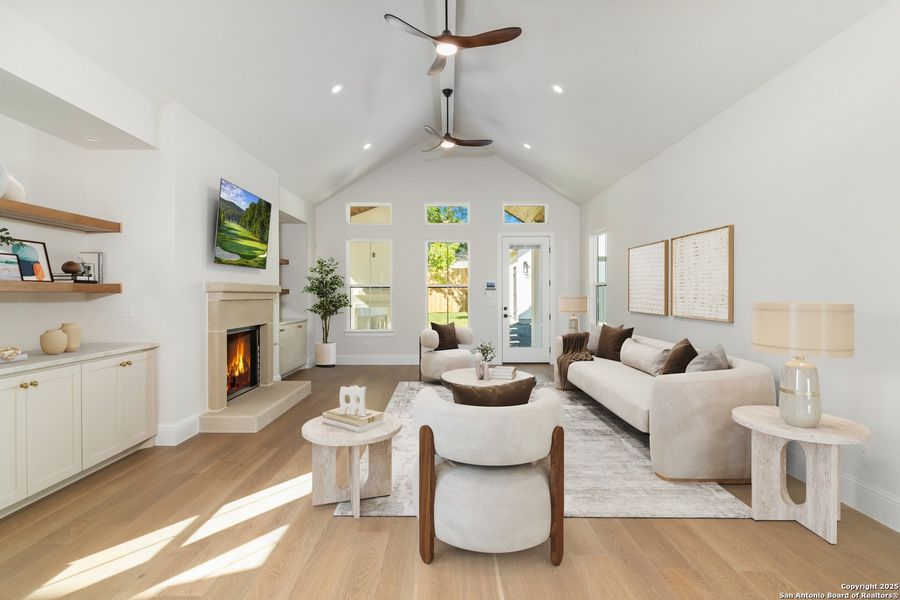 Furnished interior view inside a new home in , San Antonio (Image 14).