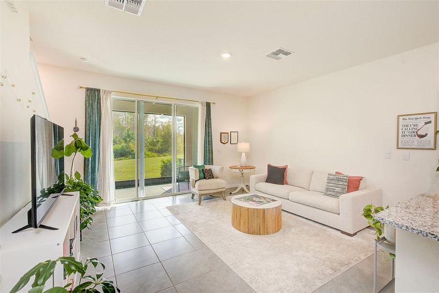 Furnished interior view inside a new home in , Land O' Lakes (Image 13).