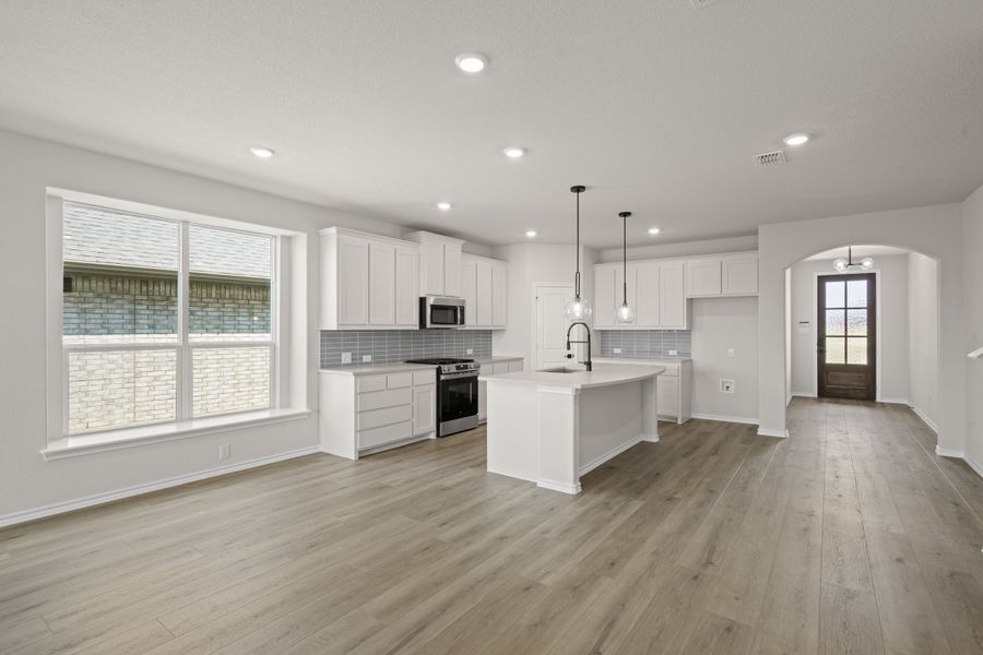 Furnished interior view inside a new home in Meadow Park at The Meadows, Ponder (Image 9).