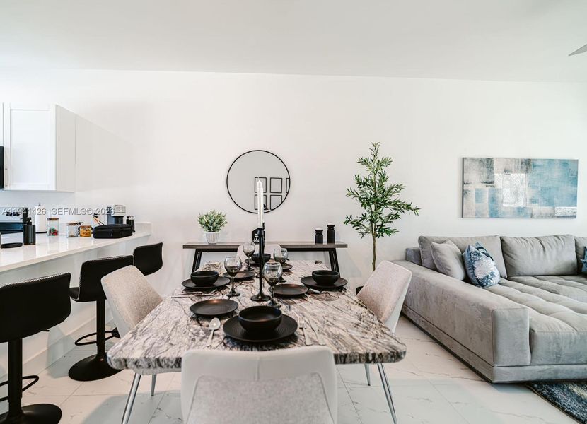Furnished interior view inside a new home in , Lehigh Acres (Image 9).