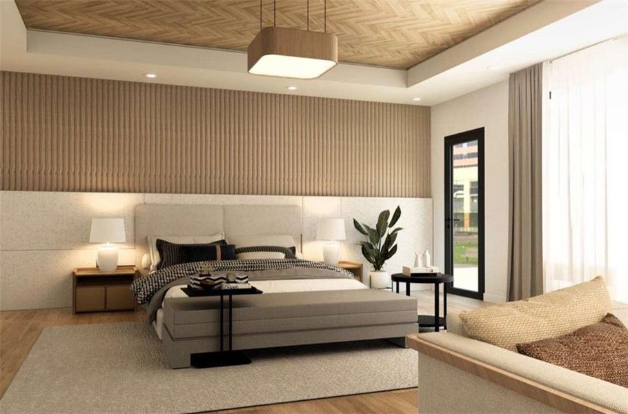 Furnished interior view inside a new home in , McDonough (Image 8).