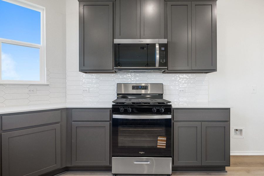 Close-up of interior finishes inside a home in Salerno - Heritage Collection, Round Rock (Image 14).