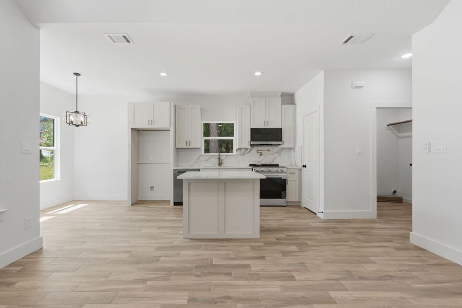 Furnished interior view inside a new home in , Willis (Image 5).