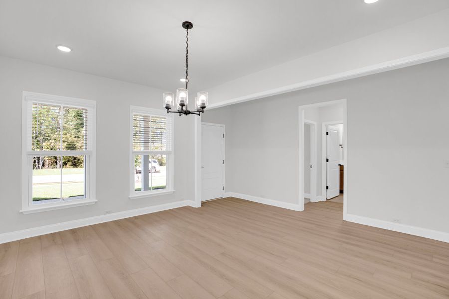 Spacious, unfurnished interior of a new home in Oakleaf Chase, Blythewood (Image 16).