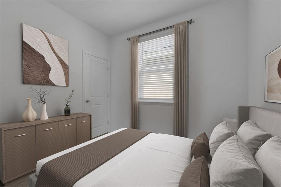 Furnished interior view inside a new home in Brack Ranch, St. Cloud (Image 13).