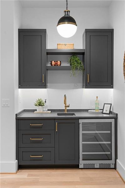 Furnished interior view inside a new home in , Atlanta (Image 27).