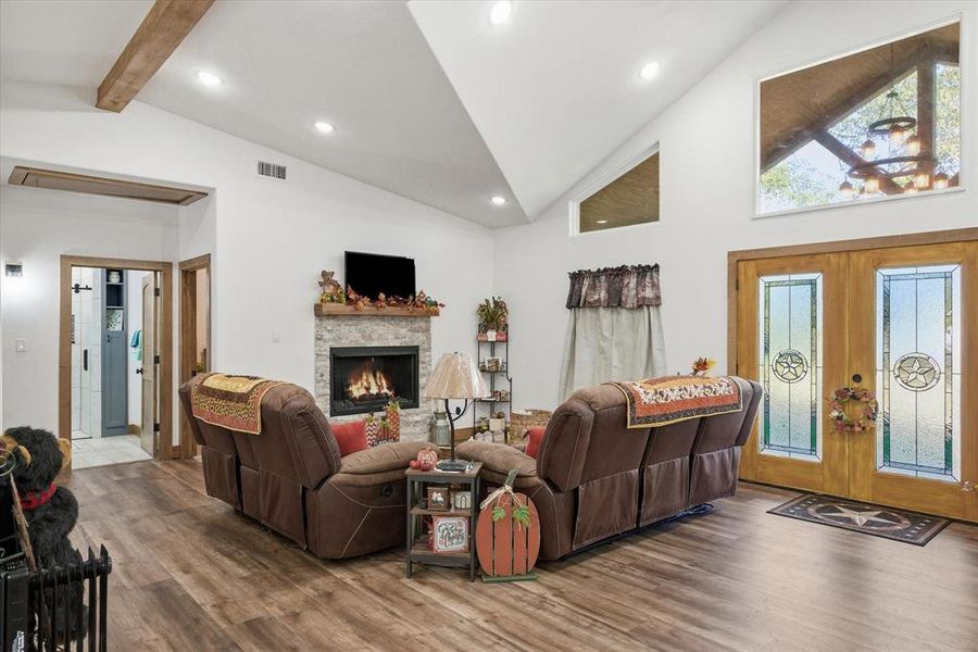 Furnished interior view inside a new home in , Ben Wheeler (Image 5).