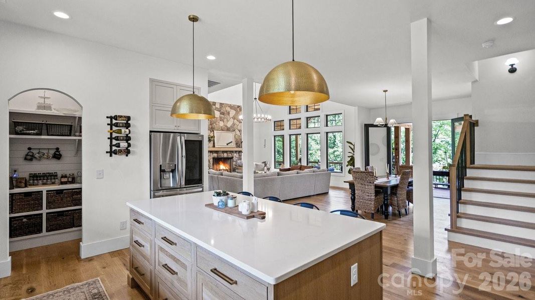 Furnished interior view inside a new home in , Concord (Image 6).