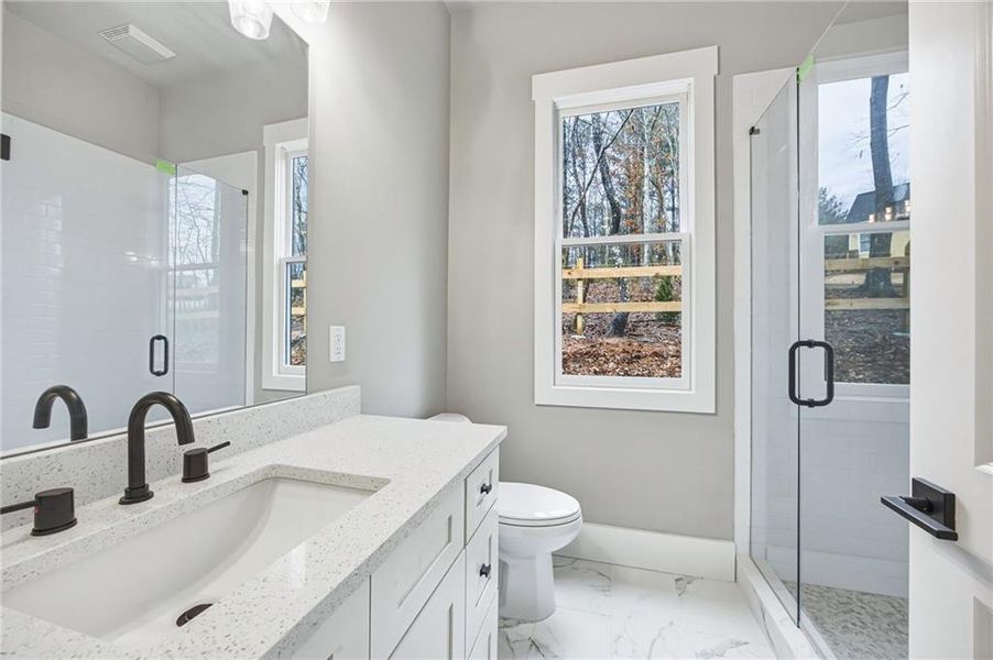 Furnished interior view inside a new home in , Canton (Image 21).