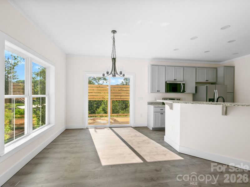 Spacious, unfurnished interior of a new home in , Candler (Image 11).