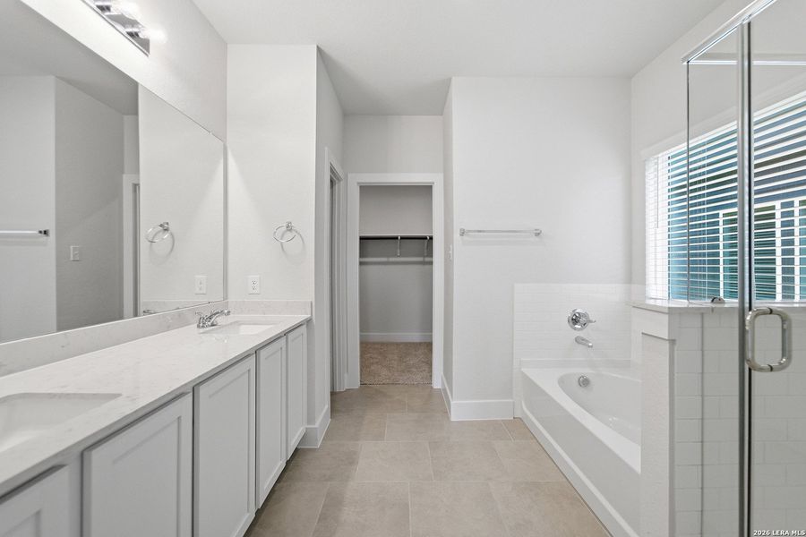 Furnished interior view inside a new home in Red Hawk Landing, San Antonio (Image 6).