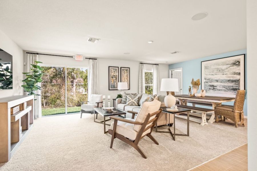 Furnished interior view inside a new home in Lehigh Acres, Lehigh Acres (Image 19).