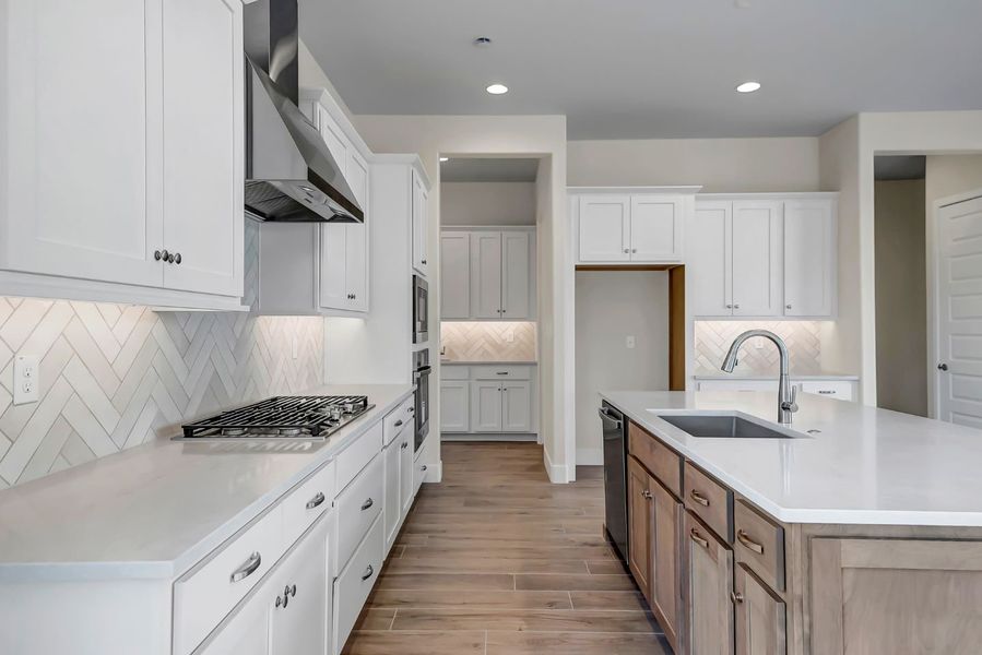 Furnished interior view inside a new home in Overlook at The Dells, Prescott (Image 42).