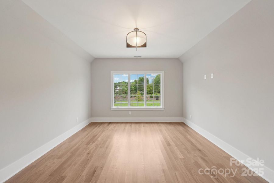 Spacious, unfurnished interior of a new home in Cardinal Crest, Weddington (Image 20).