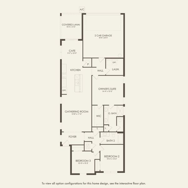 2D floor plan layout for the Beacon by Pulte Homes in Lakehaven Estates, Clermont, FL (Image 3). 2D floor plan layout for the Beacon by Pulte Homes in Lakehaven Estates, Clermont, FL (Image 3).