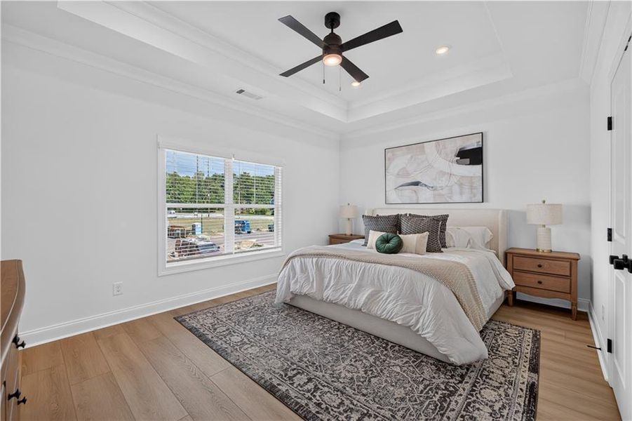 Furnished interior view inside a new home in The Preserve at Killian Hill, Lilburn (Image 3).