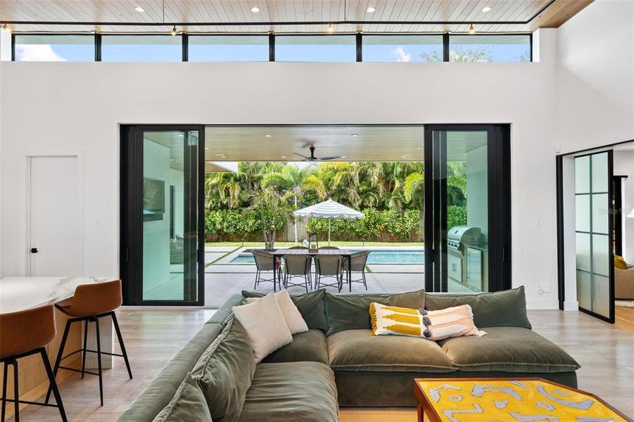 Furnished interior view inside a new home in , Sarasota (Image 10).