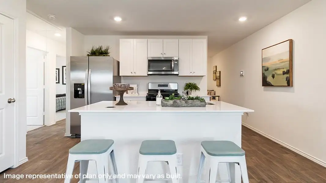 Furnished interior view inside a new home in Cornerstone, Rockdale (Image 4).
