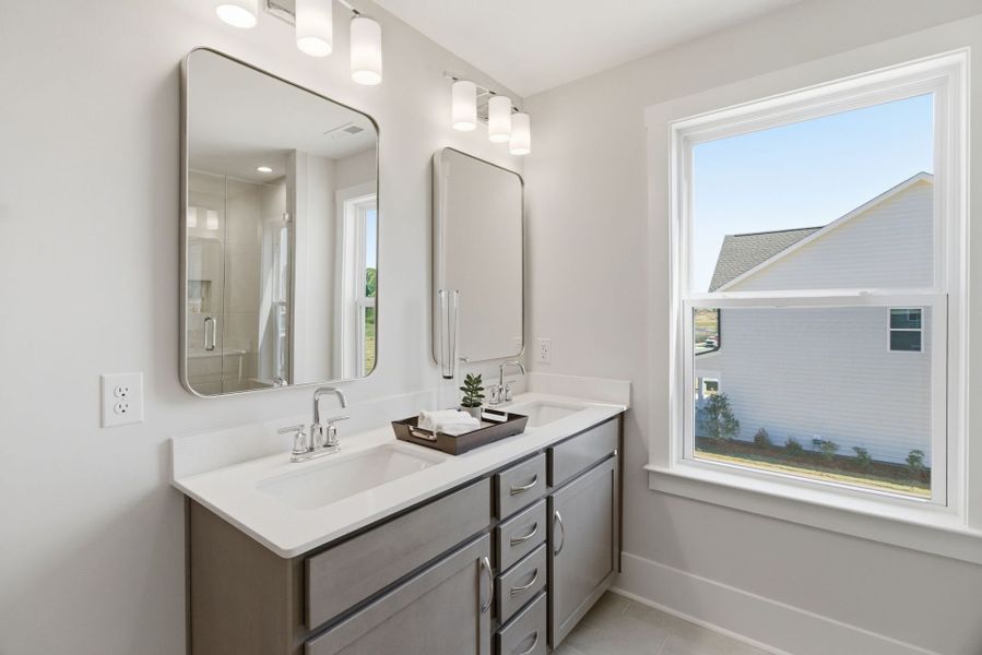 Furnished interior view inside a new home in Parc Northwest, Elon (Image 19).