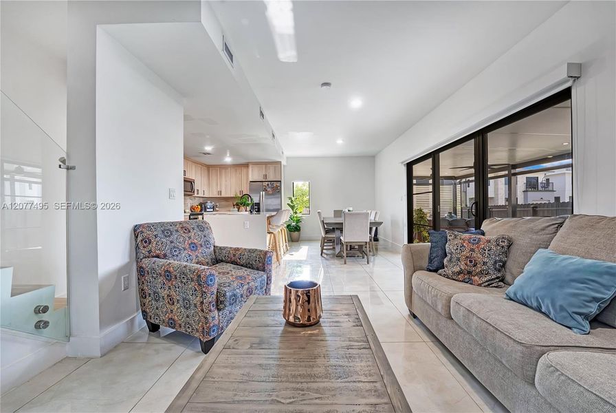Furnished interior view inside a new home in , Florida City (Image 32). Furnished interior view inside a new home in , Florida City (Image 32).