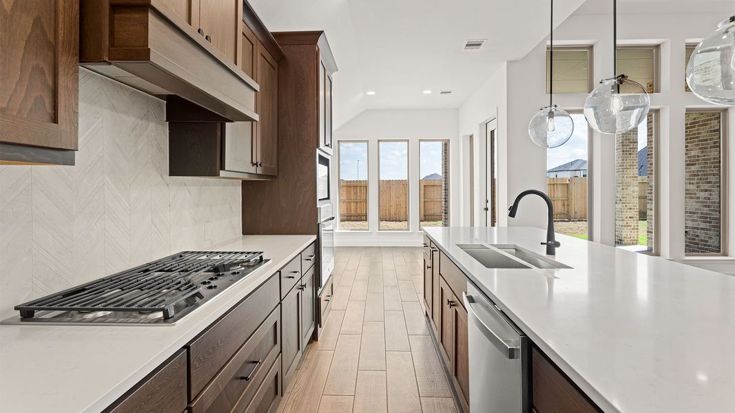 Furnished interior view inside a new home in StoneCreek Estates, Richmond (Image 8).