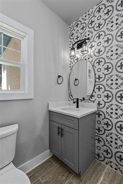 Furnished interior view inside a new home in , Atlanta (Image 45).