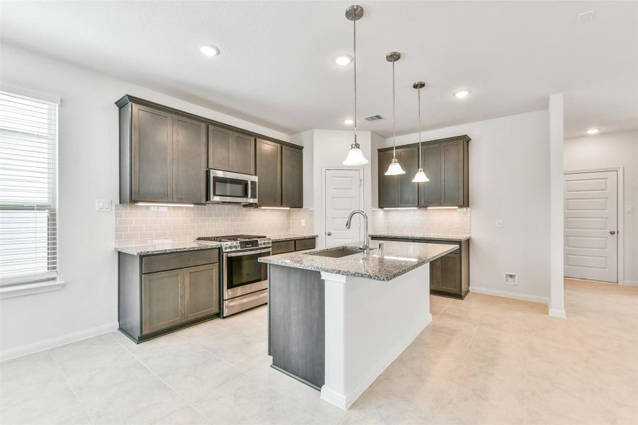 Furnished interior view inside a new home in Anderson Lakes, Houston (Image 4).