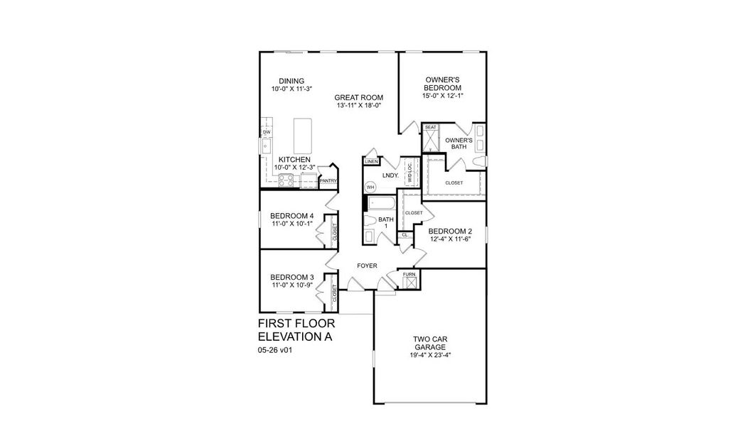 2D floor plan layout of this home in Beacon Point at New Hampstead, Savannah, GA (Image 4). 2D floor plan layout of this home in Beacon Point at New Hampstead, Savannah, GA (Image 4).