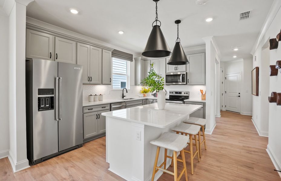 Open Kitchen with Island