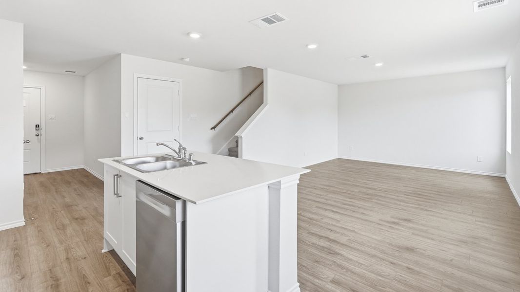 Representative furnished interior of a home built from the Davis by D.R. Horton in Asher Oaks, Bonham (Image 6).